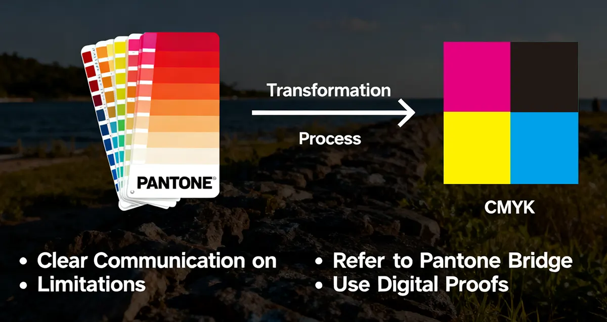 Häufige Probleme und Lösungen bei der Umwandlung von Sonderfarben in den CMYK-Druck