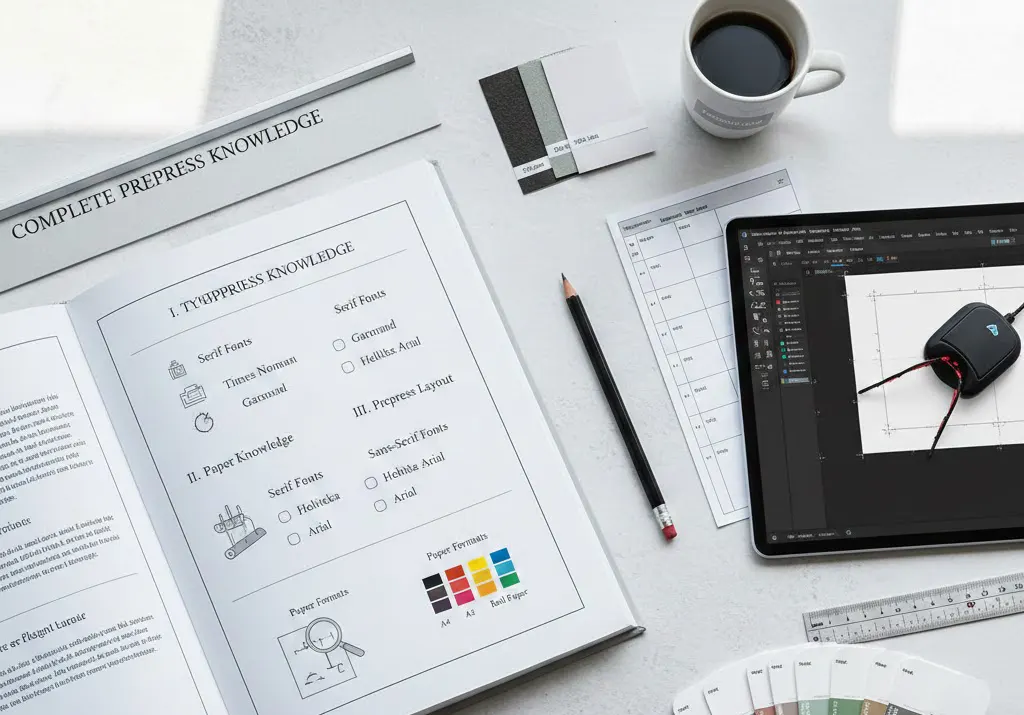 Umfassendes Wissen zur Druckvorstufe für die Grafikdesign- und Druckindustrie